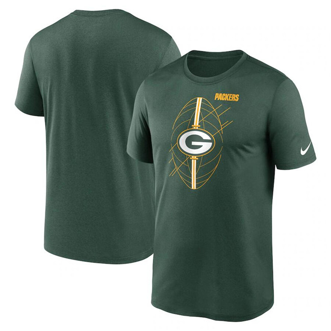 Men's Green Bay Packers Green Legend Icon Performance T-Shirt Men's Green Bay Packers Green Legend Icon Performance T-Shirt